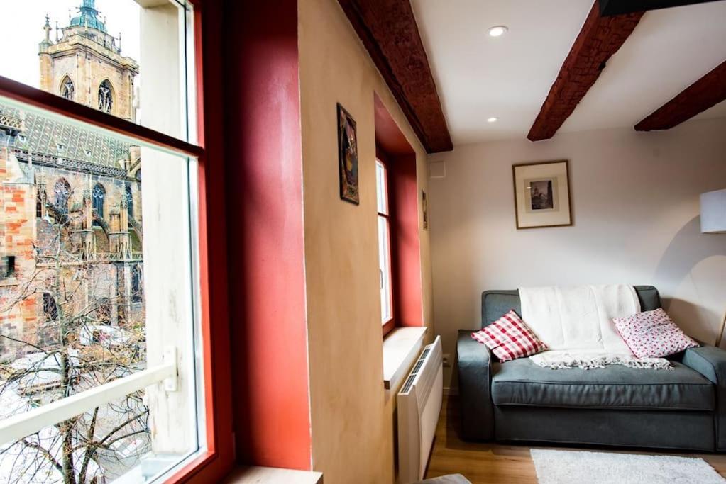 B'M Yerri - Appartement 4 Pers - Vue Cathedrale Colmar Exterior foto