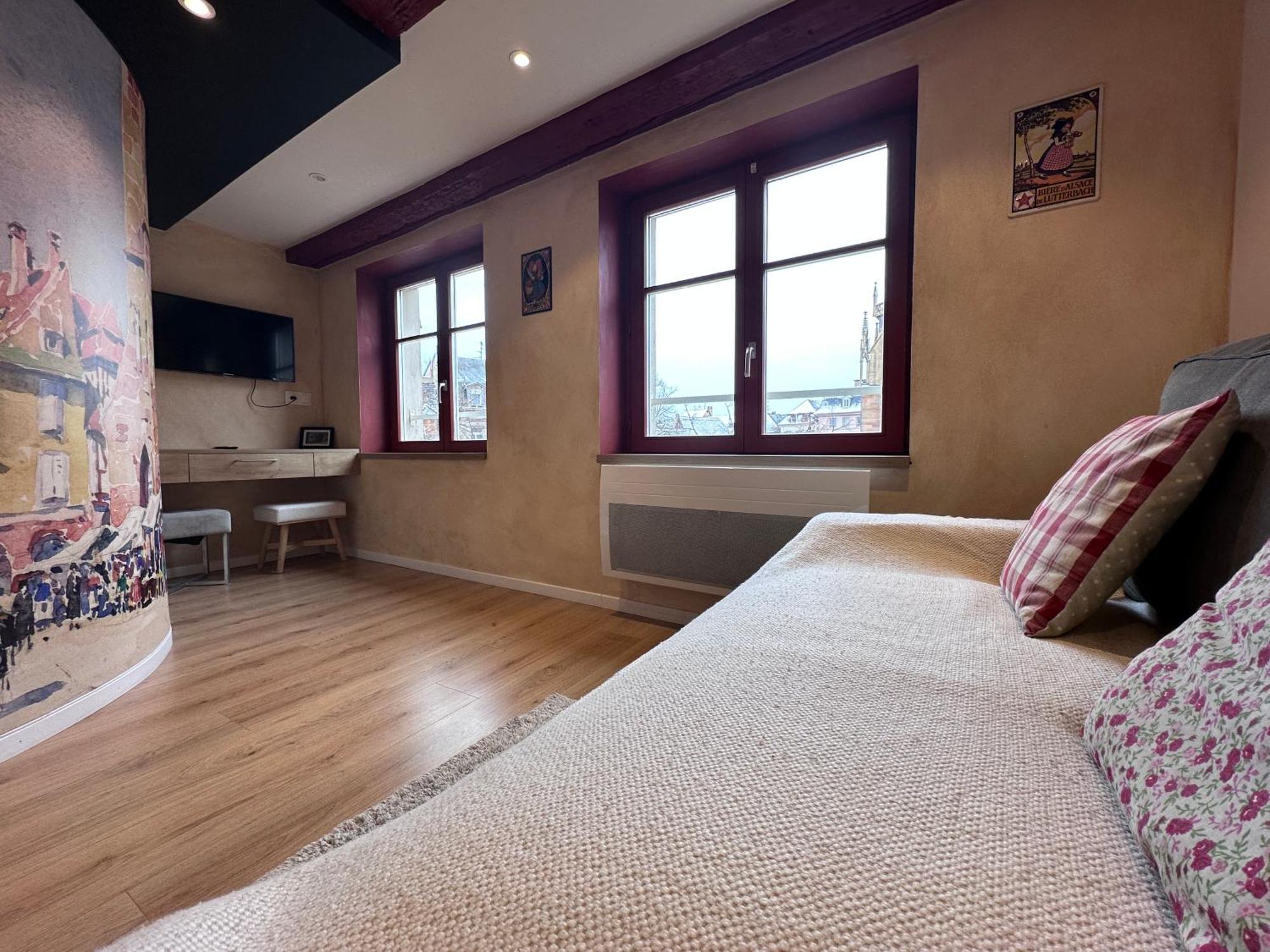 B'M Yerri - Appartement 4 Pers - Vue Cathedrale Colmar Exterior foto